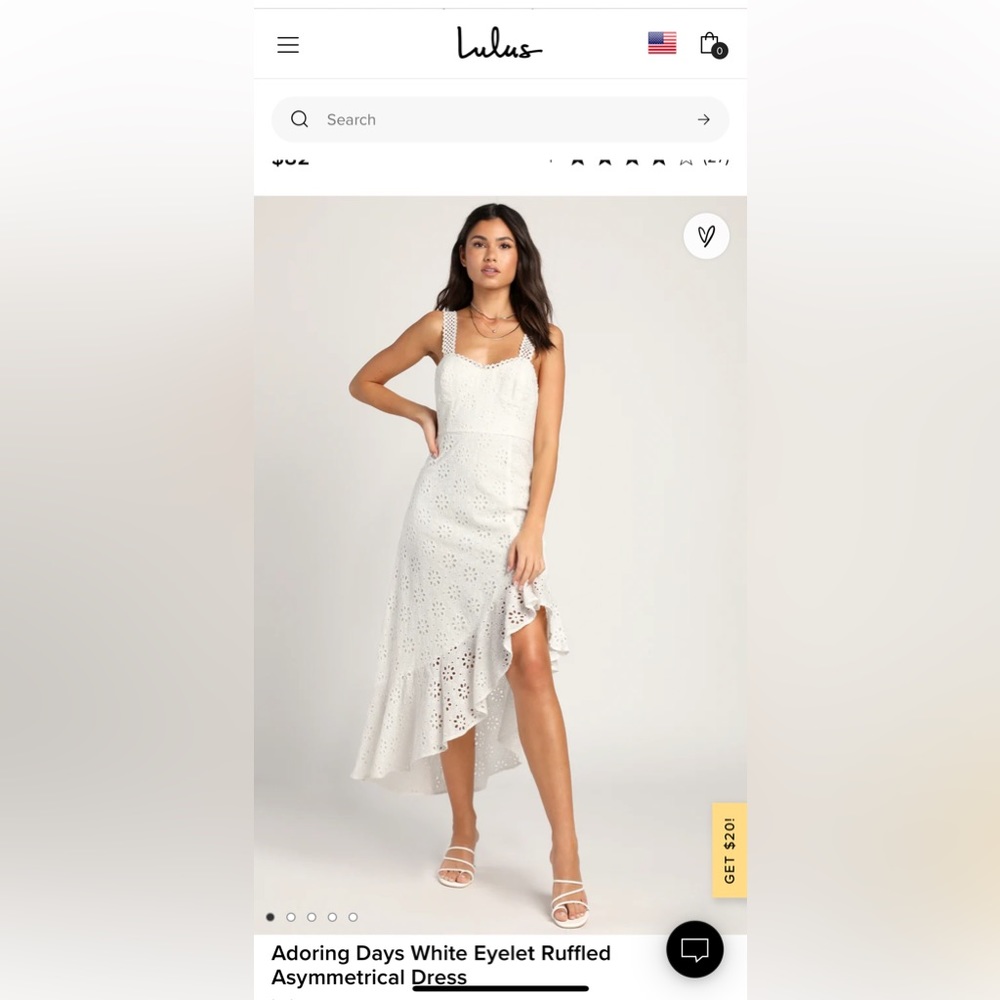 Lulus adoring days summer dress